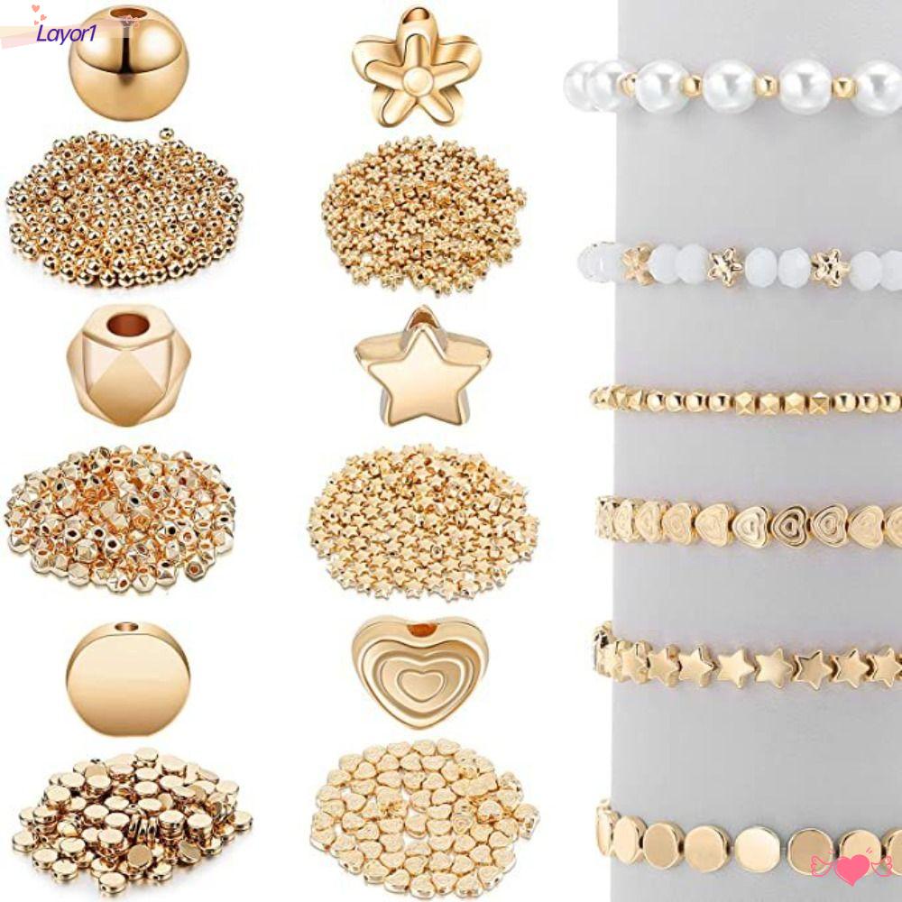 Set 1 / 1200 Hạt Xỏ Lỗ Dùng Làm Trang Sức Thủ Công