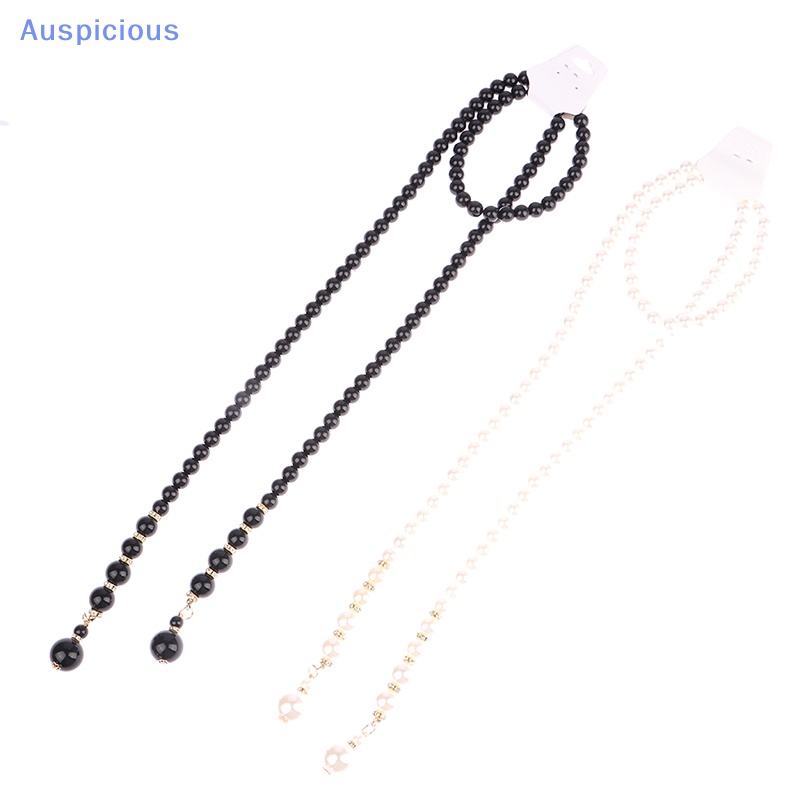 Dây Thắt Lưng Chuỗi Ngọc Trai Bằng Kim Loại Thanh Lịch Cho Nữ