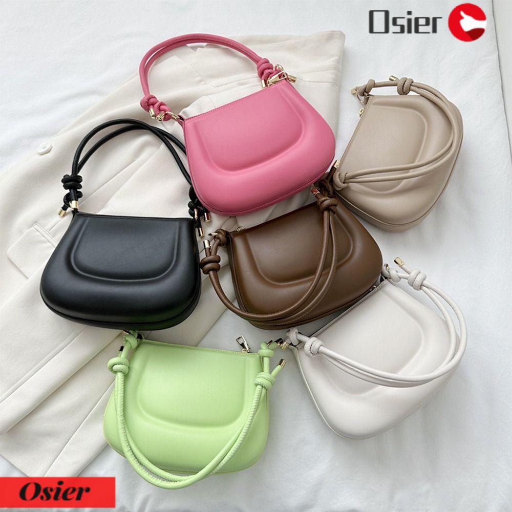 OSIER1 Túi Đeo Chéo Màu Sắc Dễ Thương Đáng Yêu Xinh Xắn Cho Nữ