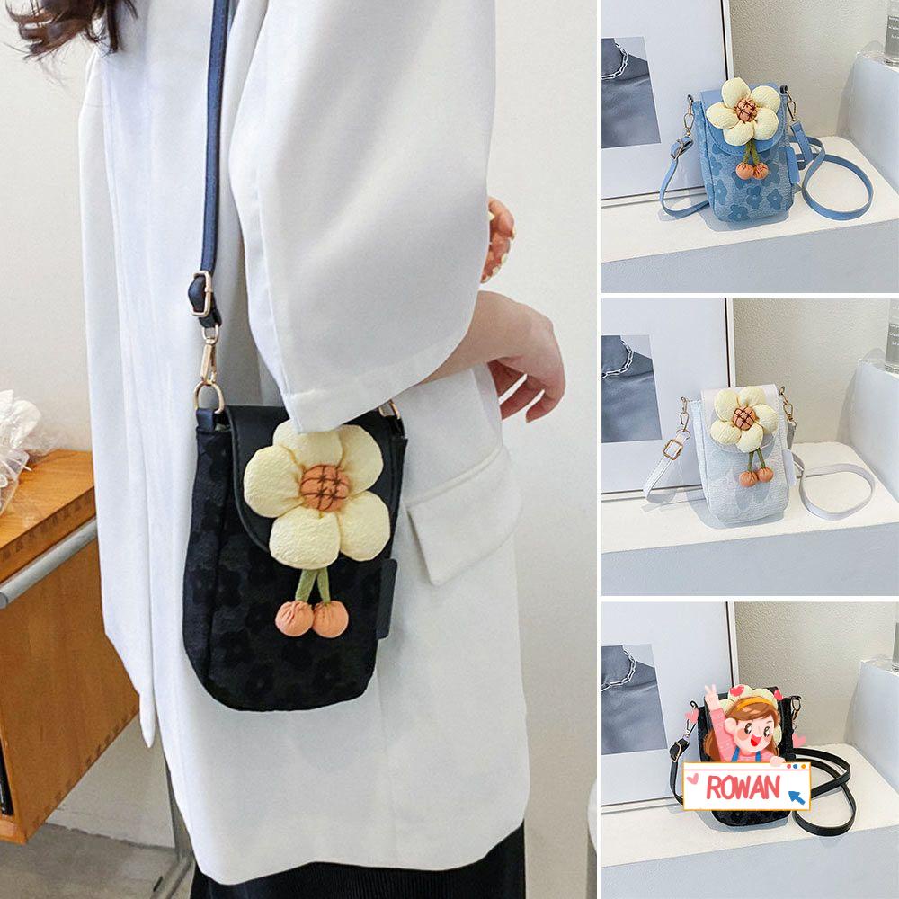 Túi Đeo Vai Bằng Nylon Nhỏ Nhắn Dễ Thương Dành Cho Nữ