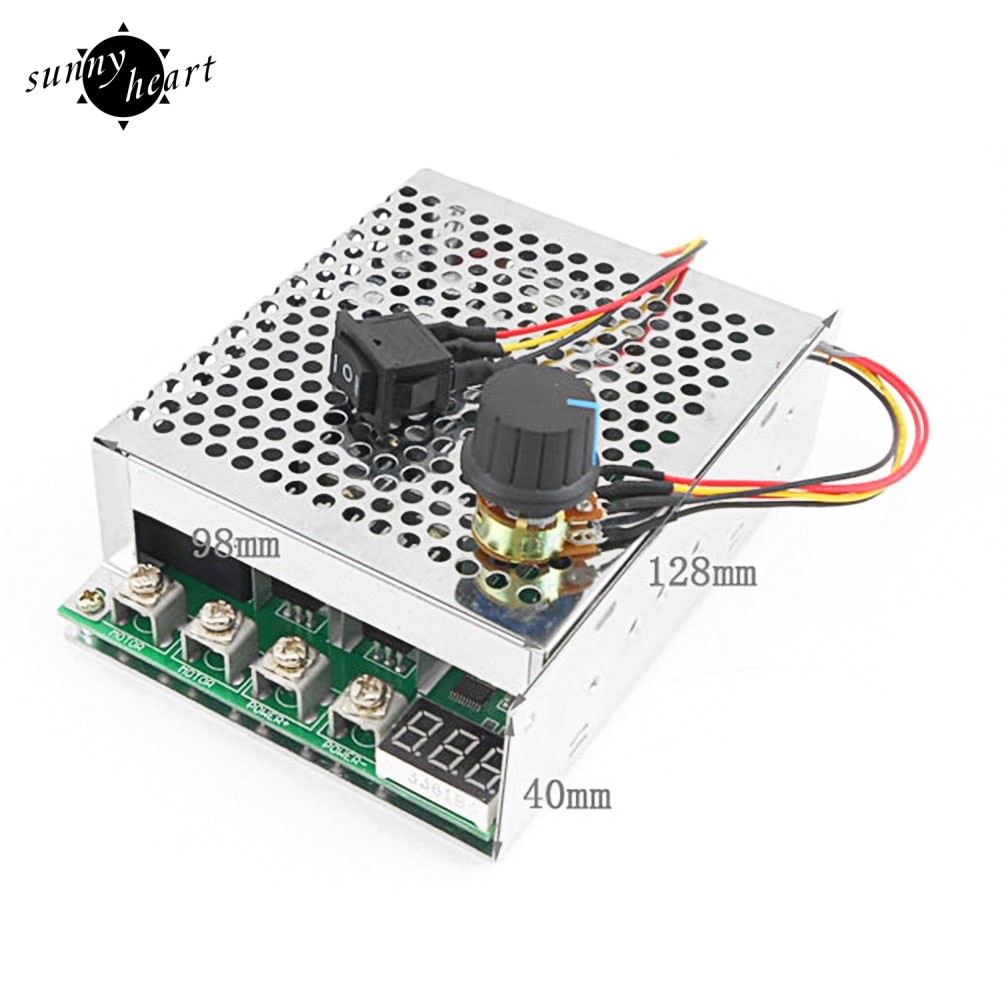 Bộ Điều Khiển Tốc Độ Động Cơ 60A DC 12 / 24 / 36 / 48V