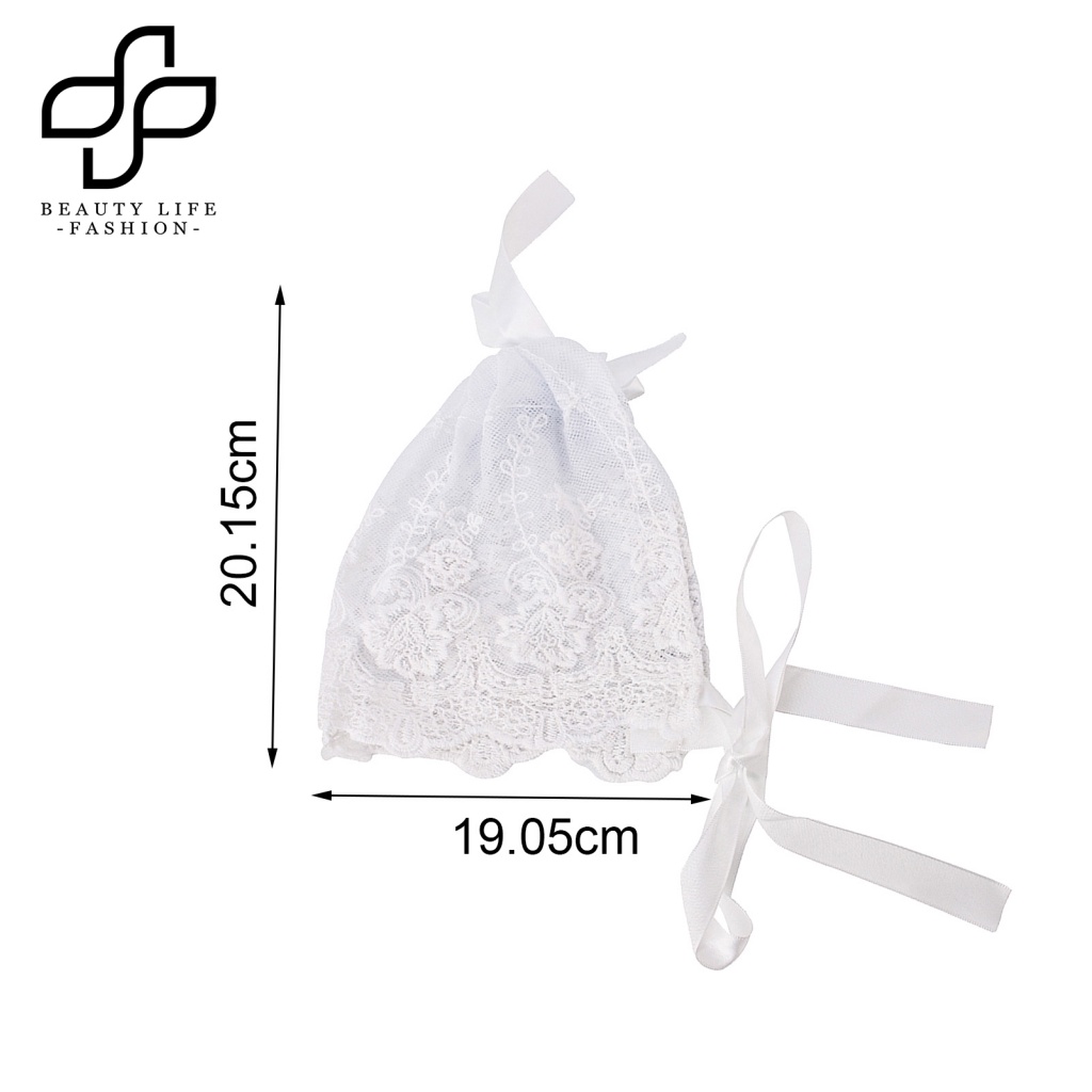 Nón Cotton Phối Ren Xinh Xắn Dành Cho Bé Trai Và Bé Gái