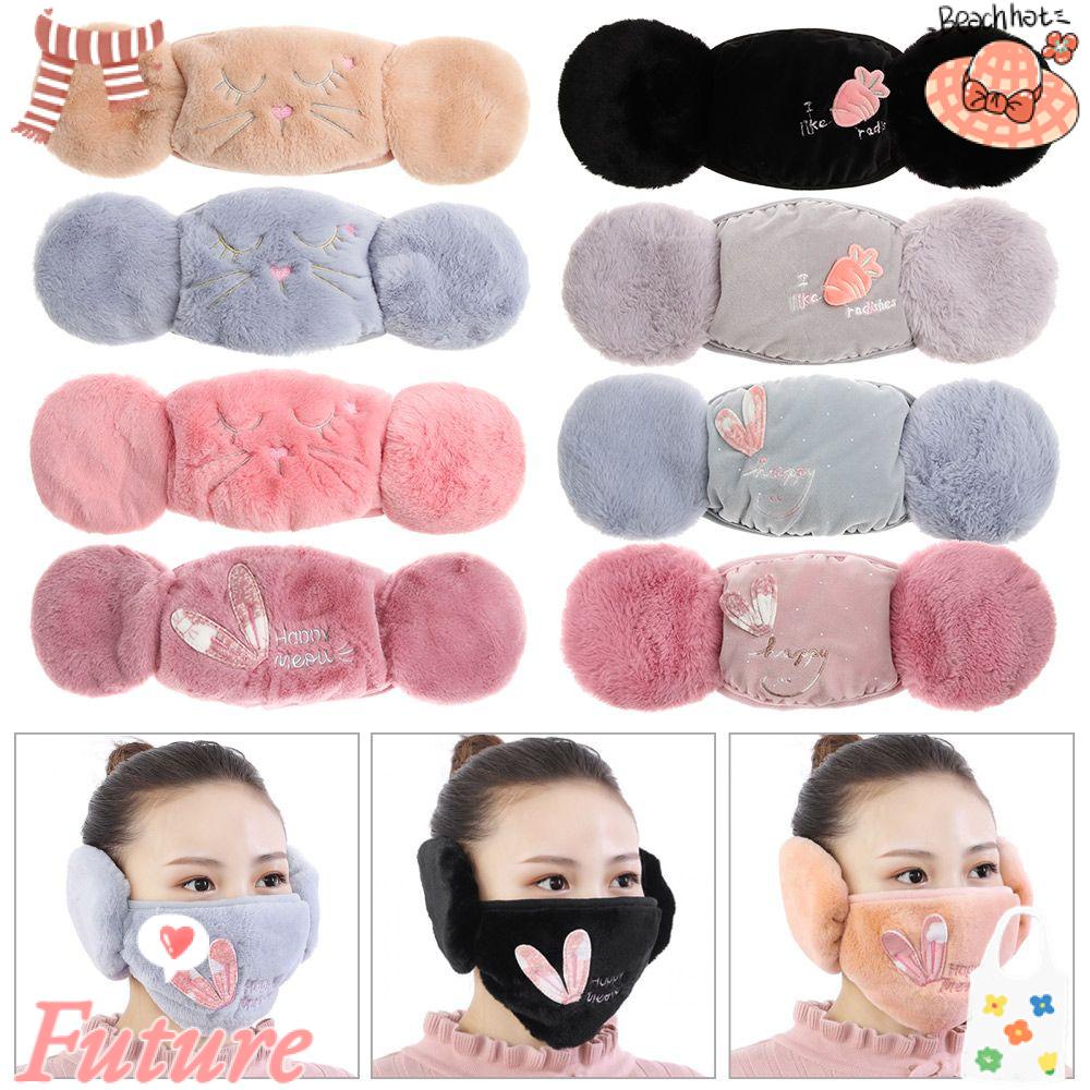 1 Vỏ Bọc Tai Giữ Ấm Chống Bụi Thoáng Khí Khi Đi Xe Đạp / Trượt Tuyết