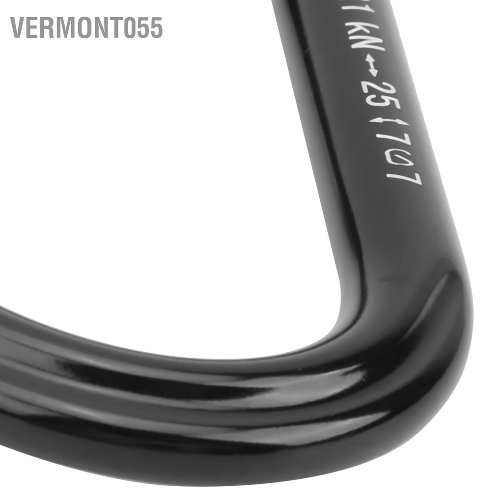 Vermont055 Leo núi ngoài trời Loại O Khóa tự động Bảo vệ an toàn mở rộng 25KN Carabiner