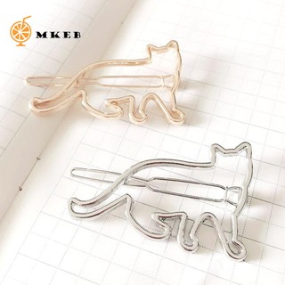 Kẹp tóc thiết kế hình chú mèo đáng yêu