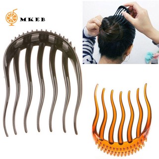 Lược cài tóc tạo kiểu buộc tóc đuôi gà chất liệu bền bỉ