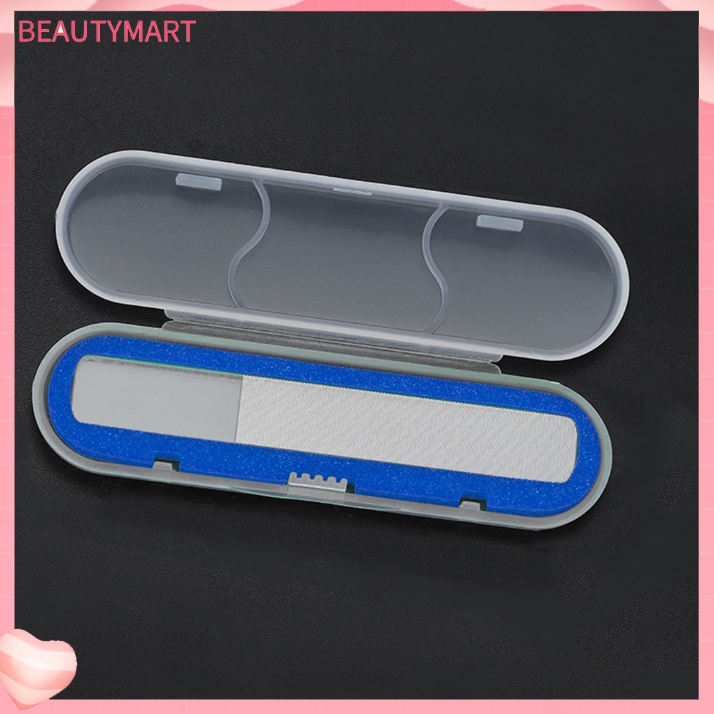 Dụng Cụ Dũa Móng Tay Bằng Kính Kèm Hộp Đựng