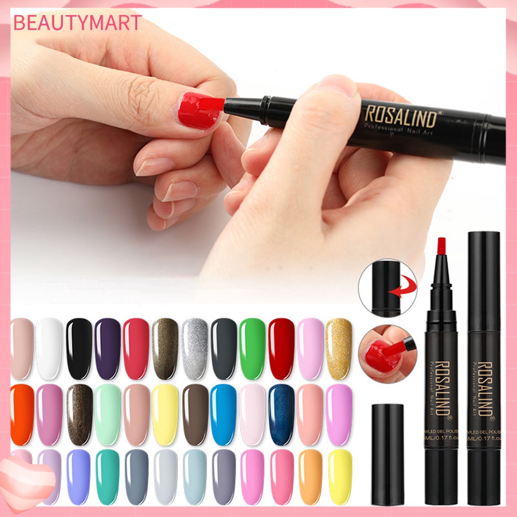 Sơn Móng Tay 5ml Dạng Bút Bán Vĩnh Viễn Không Gây Kích Ứng Nhiều Màu Sắc Để Lựa Chọn