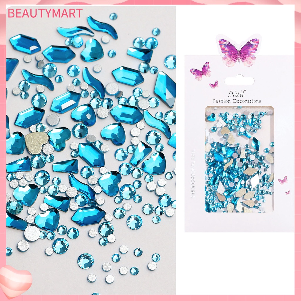 1 Túi Đáy Phẳng Trọng Lượng Nhẹ Hình Dạng Đặc Biệt Trang Trí Móng Tay [beautymart]