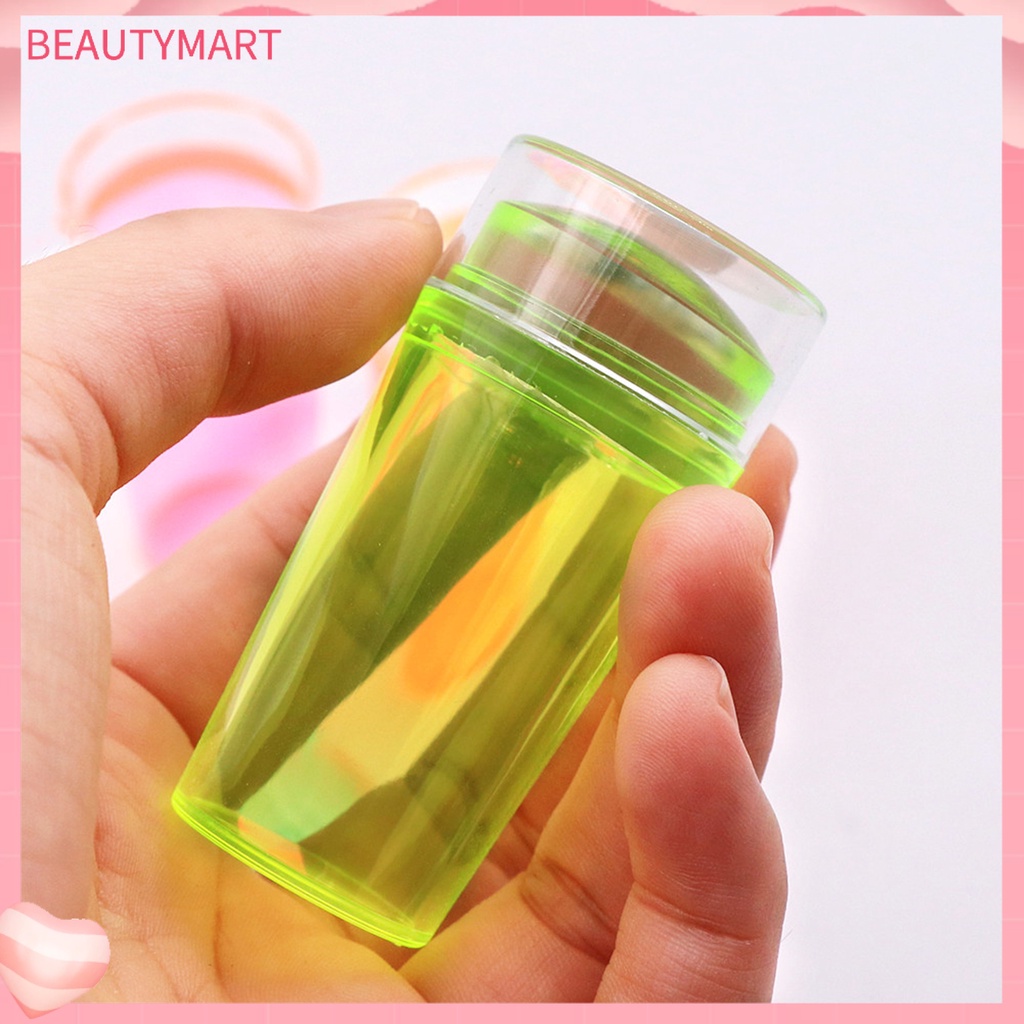 Dụng Cụ In Dấu Trang Trí Móng Tay Bằng Silicon Trong Suốt Không Biến Dạng