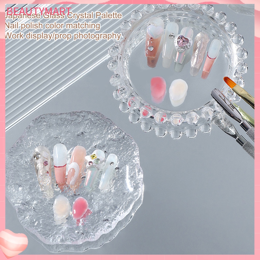 Khay Trưng Bày Móng Tay Bằng Thủy Tinh Trong Suốt Độ Bền Cao Chống Vỡ