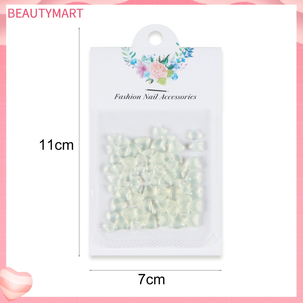 1 Túi Phụ Kiện Trang Trí Móng Tay Tạo Hiệu Ứng Ánh Sáng Trong Suốt Thay Đổi Màu Sắc Sáng Tạo DIY