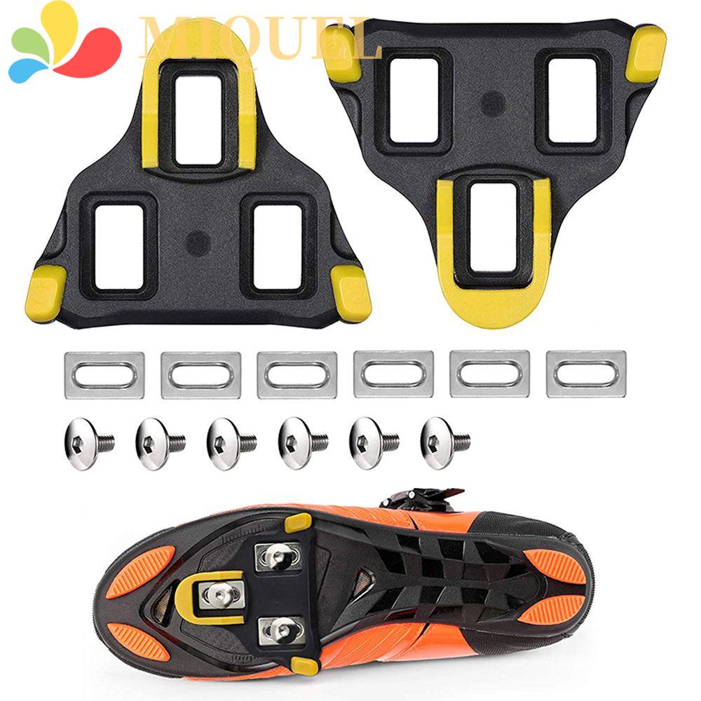 Cặp Bàn Đạp Tự Khóa SH10 SH11 SH12 0 / 2 / 6 Độ Siêu Nhẹ Cho Xe Đạp