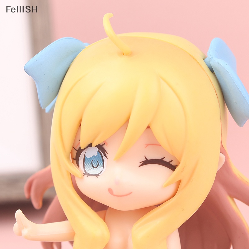 Set 4 Mô Hình Nhân Vật Phim Anime Helltaker Lucifer Bằng PVC 439br