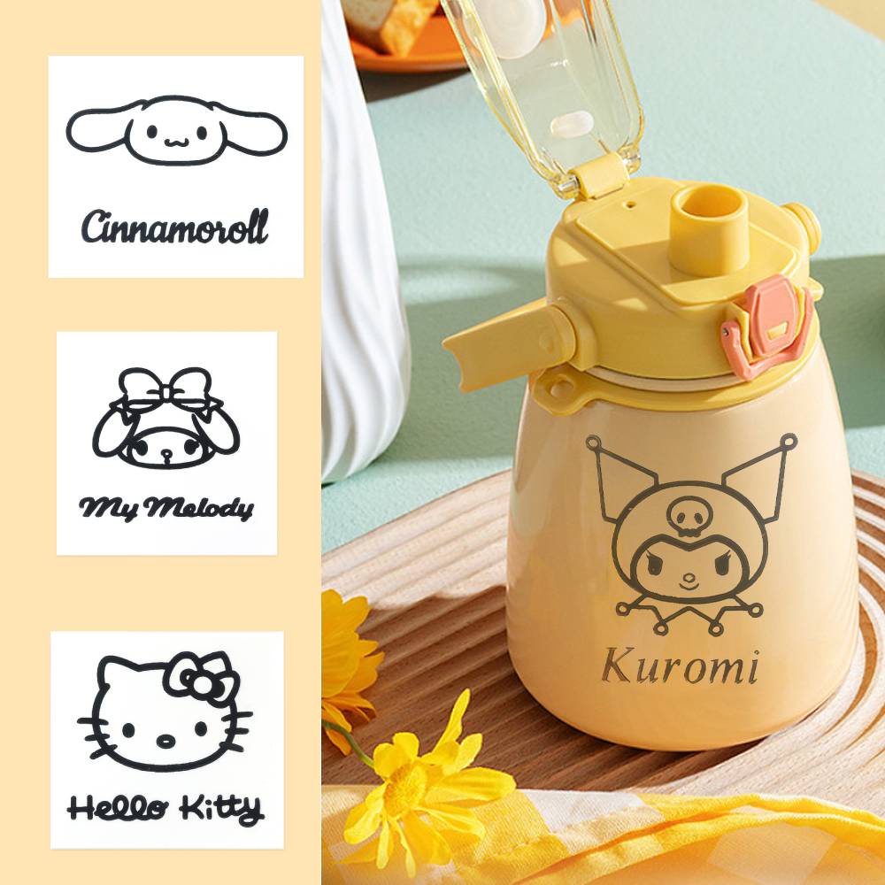 Miếng Dán Kim Loại Hình Chú Chó Sanrio Dễ Thương Chống Thấm Nước Trang Trí Máy Tính / Điện Thoại