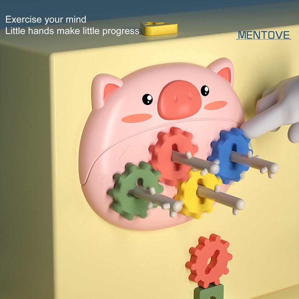 [MT] 1 Bộ Đồ Chơi Xếp Chồng Lên Nhau Bằng Nhựa Phân Loại Bằng Tay Và Mắt Thú Vị Trang Trí