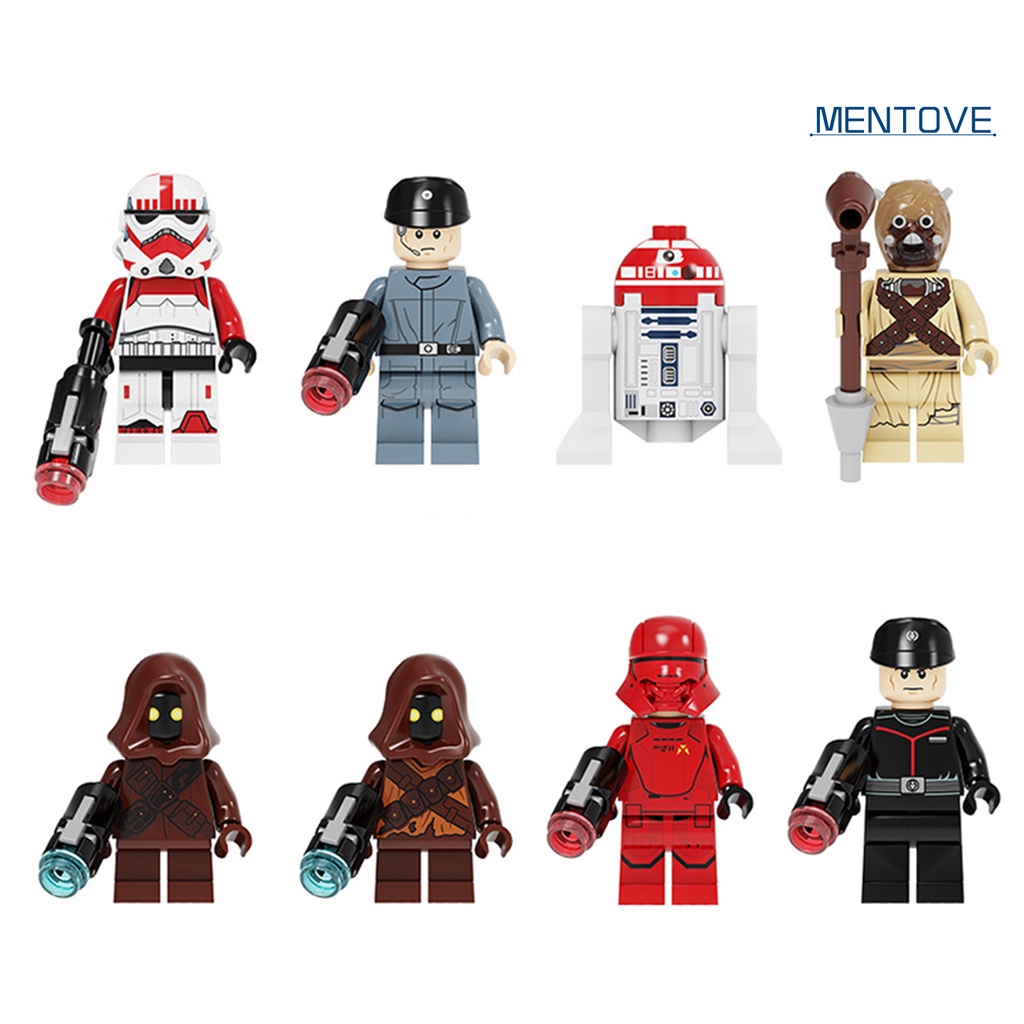 Đồ trang trí Lắp Ráp Nhân Vật Hoạt Hình Stormtrooper Javanese 4.5cm DIY