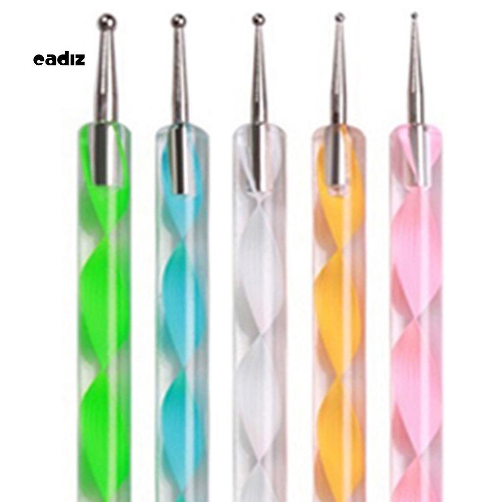 1 Bộ Dụng Cụ Đánh Bóng Móng Tay Bằng Nhựa Tinh Tế