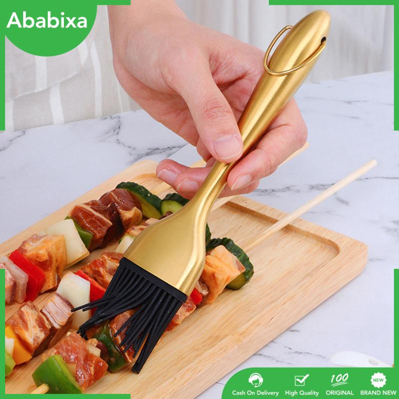 Cọ Quét Dầu Bằng Thép Không Gỉ Chống Dính Siêu Bền Đa Năng Tiện Dụng Cho Nhà Bếp