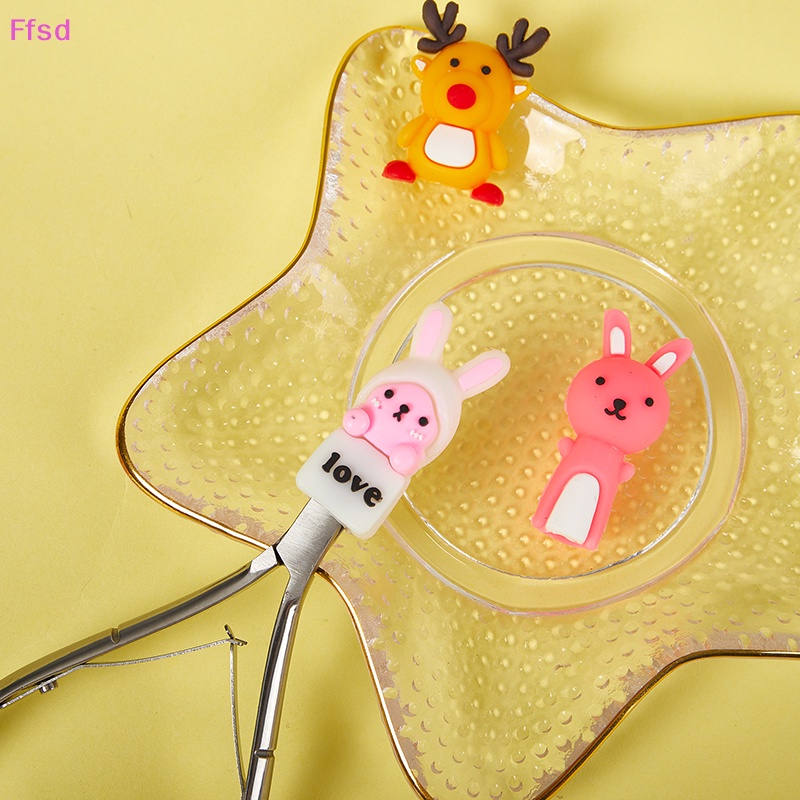 {Ffsd} Kềm Cắt Móng Tay Silicon Bảo Vệ Cho Động Vật Hoạt Hình * Bán Chạy {Ffsd} Ffsd}