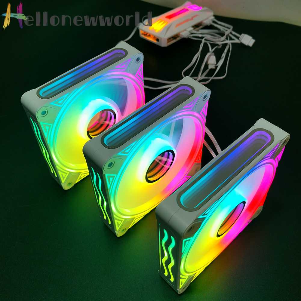 Quạt Tản Nhiệt Cho Máy Tính DM1 5V 3PIN ARGB 12V 4PIN PWM 120mm