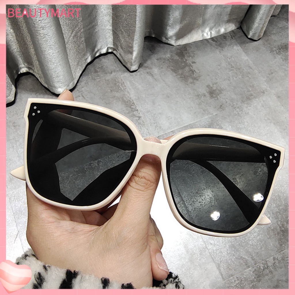 Kính Mát Gọng Vuông Siêu Nhẹ Chống Tia UV Trong Suốt Thời Trang Cho Cặp Đôi