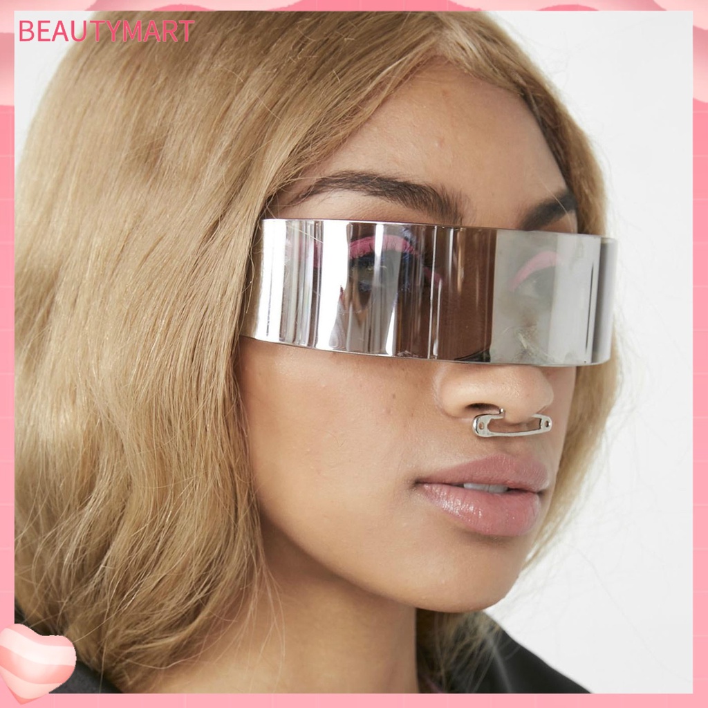 Kính Mát Hình Chữ Nhật Chống Tia UV Trong Mờ Chống Nắng Dùng Chụp Ảnh Đường Phố Cho Nam Và Nữ