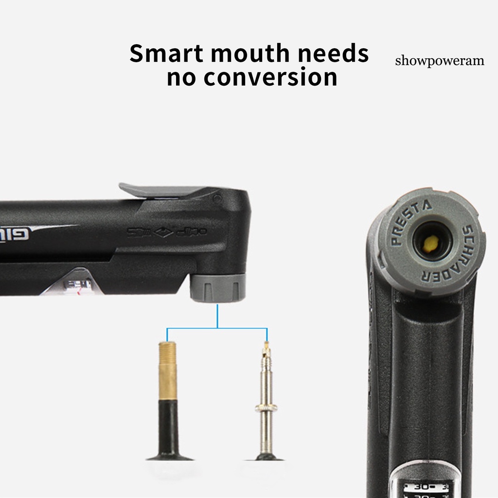 Bộ Bơm Hơi Mini SP-1 Bằng Nhựa Tiết Kiệm Sức Lao Động Cho Xe Đạp