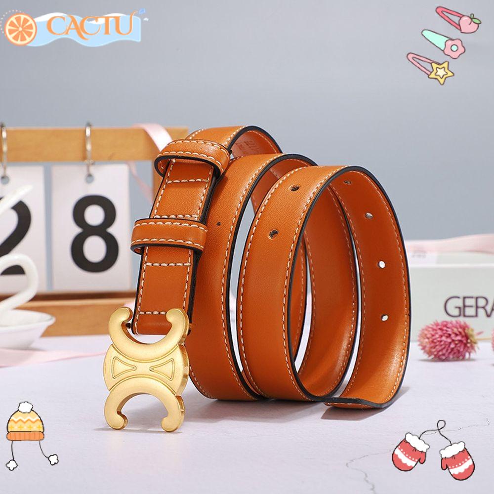 Thắt Lưng Màu Trơn Khóa Hợp Kim Kiểu Dáng Thời Trang Cho Nữ