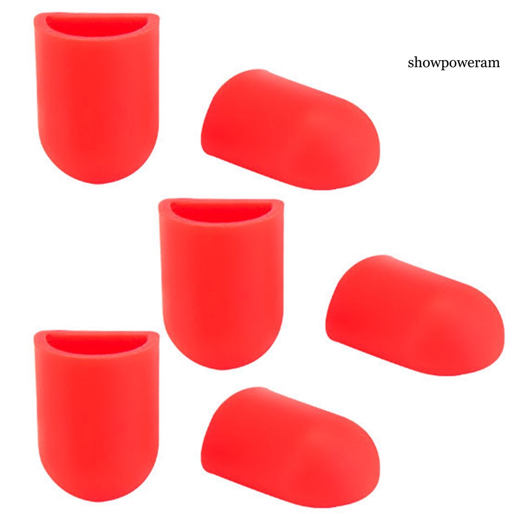 Set 3 Cặp Vỏ Bọc Bảo Vệ Tay Phanh Xe Đạp Bằng Silicon Độ Co Giãn Cao Chống Mài Mòn