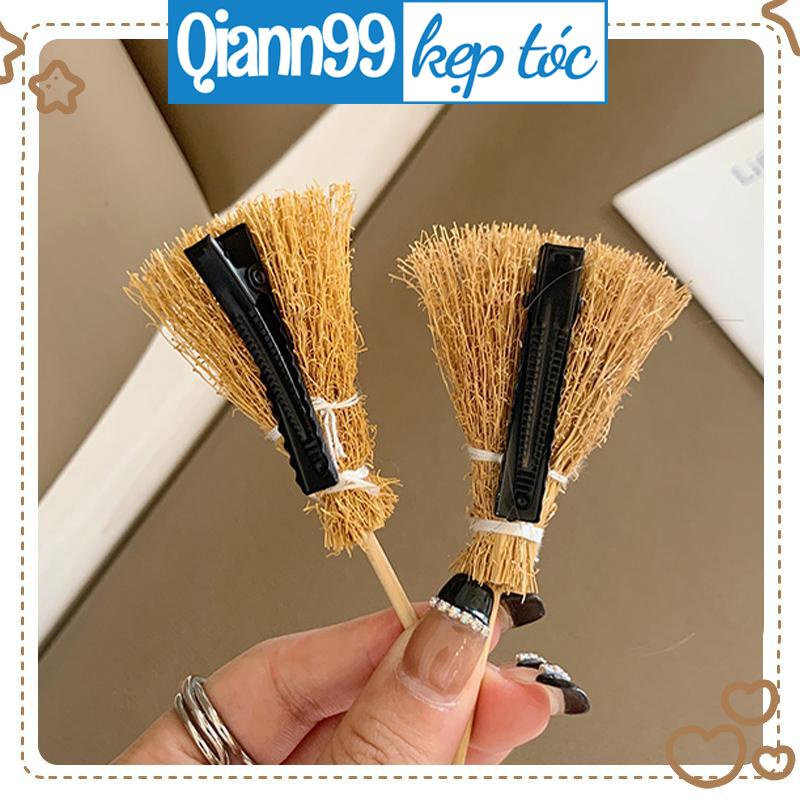 💓Kẹp Tóc Hình Cây Chổi Dễ Thương Cho Nữ