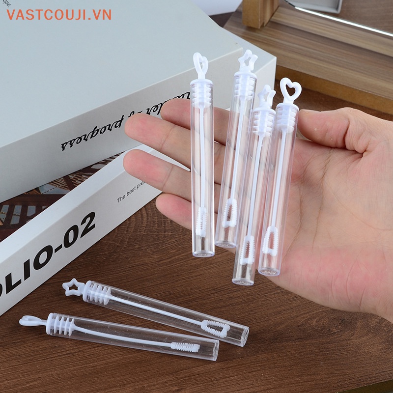 Bộ 10 Ống Thổi Bong Bóng Xà Phòng Trang Trí Tiệc Cưới