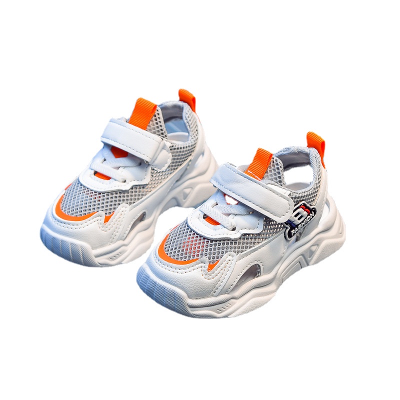 Giày Sandal Thể Thao Phối Lưới Rỗng Thời Trang Mùa Hè 2023 Cho Bé