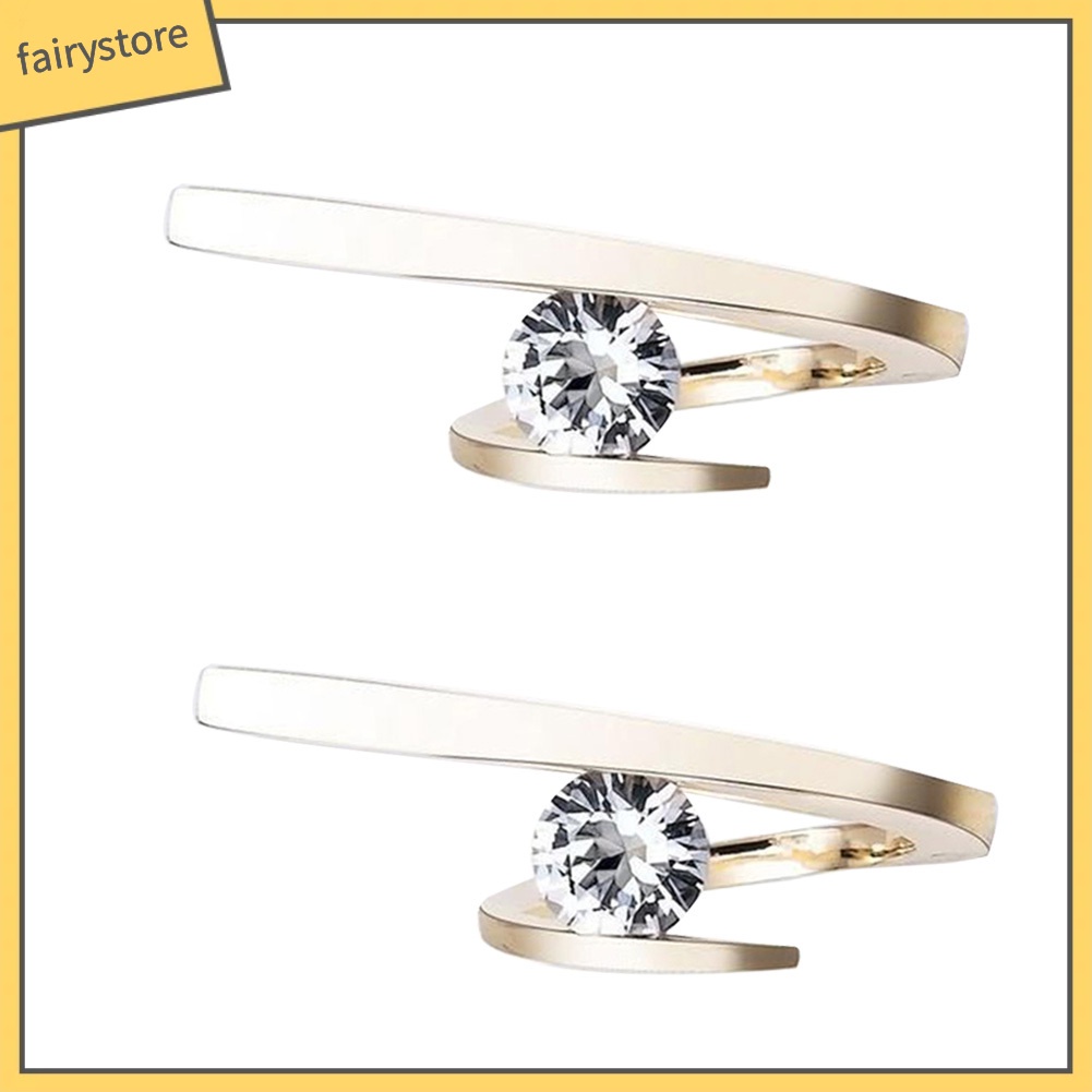 Bông Tai Tròn Đính Đá Zircon Thời Trang Dành Cho Nữ