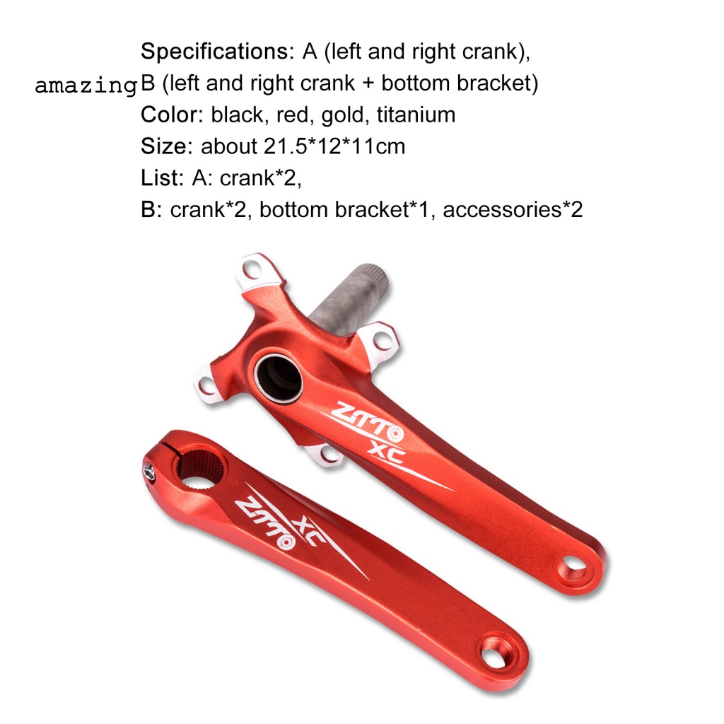 Cánh Tay Đòn Xe Đạp MTB Thay Thế Màu Sắc Tươi Sáng