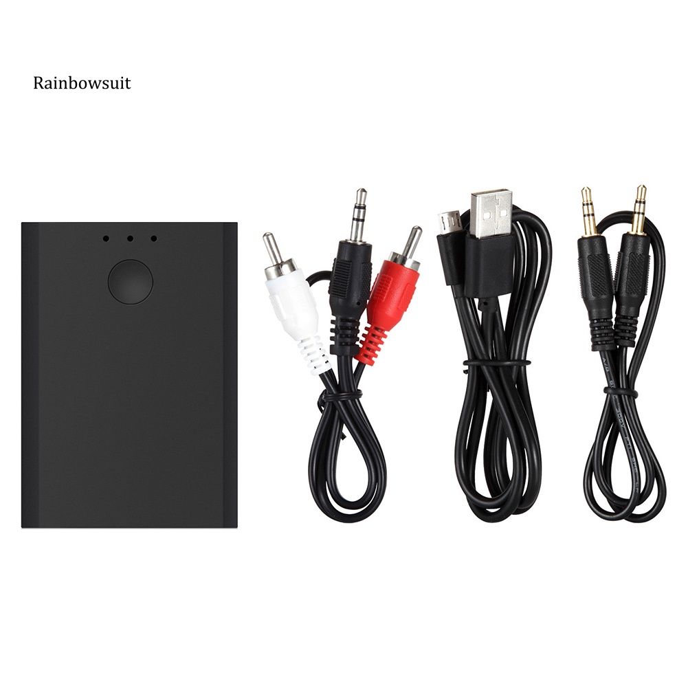 Thiết Bị Truyền Nhận Tín Hiệu Bluetooth Không Dây 2 Trong 1 AUX RCA HiFi 3.5mm