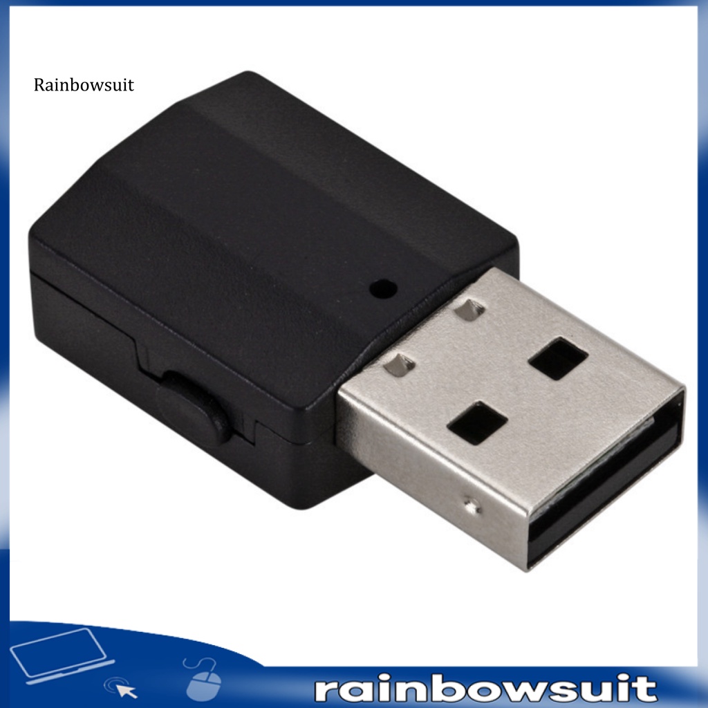 Bộ Chuyển Đổi USB Bluetooth 5.0 2 Trong 1 Cho TV / Xe Hơi / Máy Tính