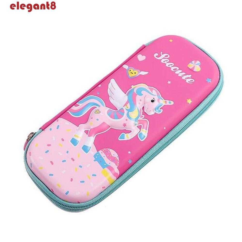 Túi Đựng Bút 3D Bằng EVA In Họa Tiết Động Vật Độc Đáo Sang Trọng Cho Học Sinh /