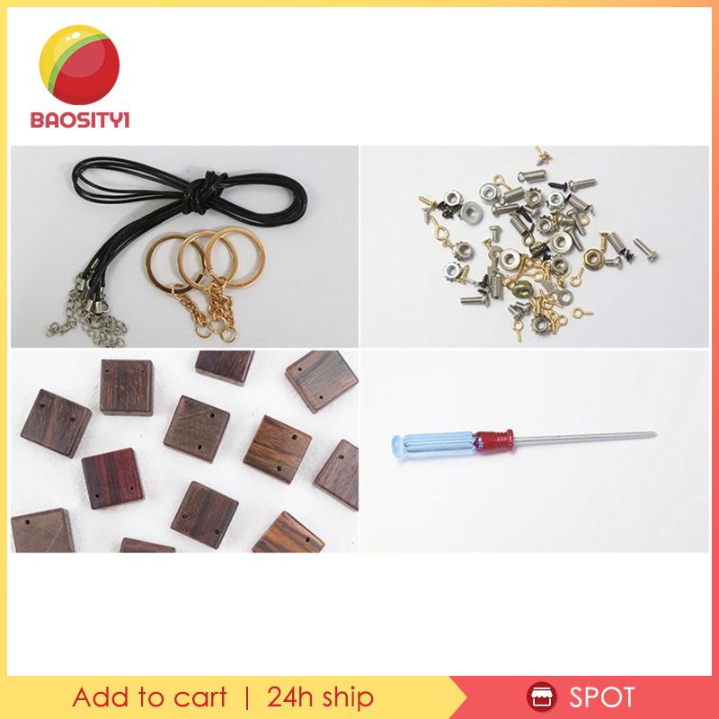 [Baosity 1] Bộ 3 Dụng Cụ Tự Làm Vòng Tay Robot Steampunk Có Móc Khóa