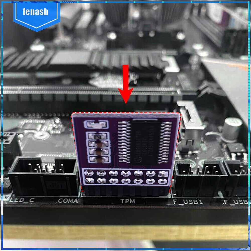 Mô-đun Hỗ Trợ Bo Mạch Chủ GC-TPM2.0 14Pin Cho ASUS WIN11