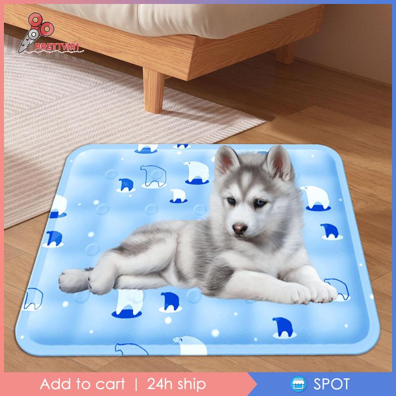 Đệm Ngủ Làm Mát Chống Thấm Nước Prettyia1 Cho Thú Cưng