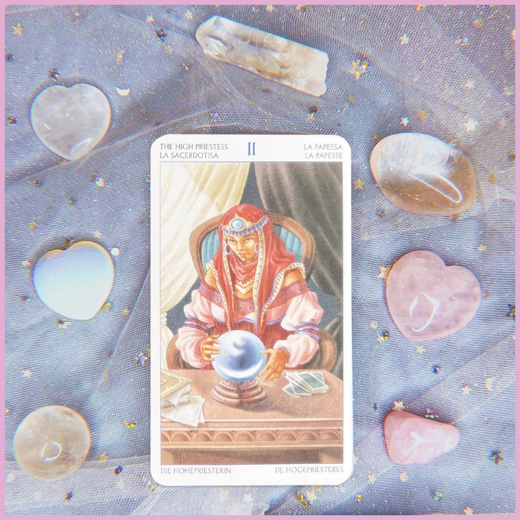 Bộ Thẻ Bài Tarot 32 Lá Oracle Tiếng Anh Đầy Đủ