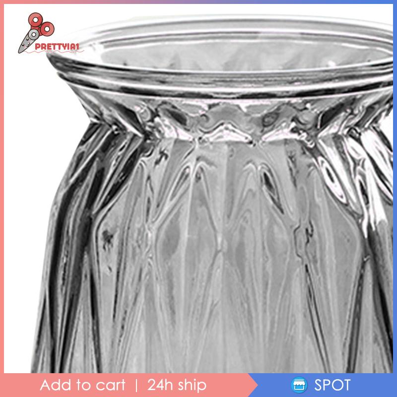 Set 2 Lọ Thủy Tinh Trồng Cây Prettyia1 [Prettyia1] Cho Nhà Hàng / Văn Phòng