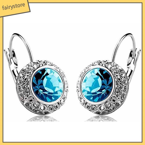 Bông Tai Đính Đá Sang Trọng Dành Cho Nữ