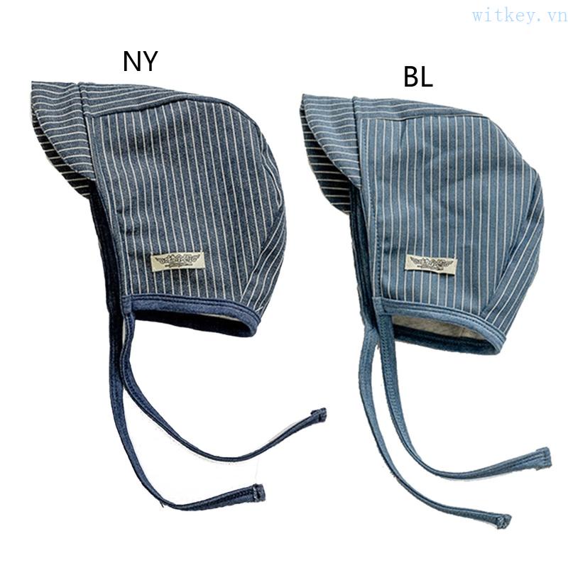 Mũ Cotton Che Tai Giữ Ấm Thời Trang Cho Bé Trai Và Gái