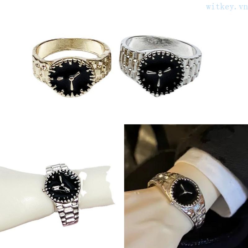 Đồng Hồ Đeo Tay 0 75in Màu Vàng / Bạc Phong Cách Retro Dành Cho Búp Bê