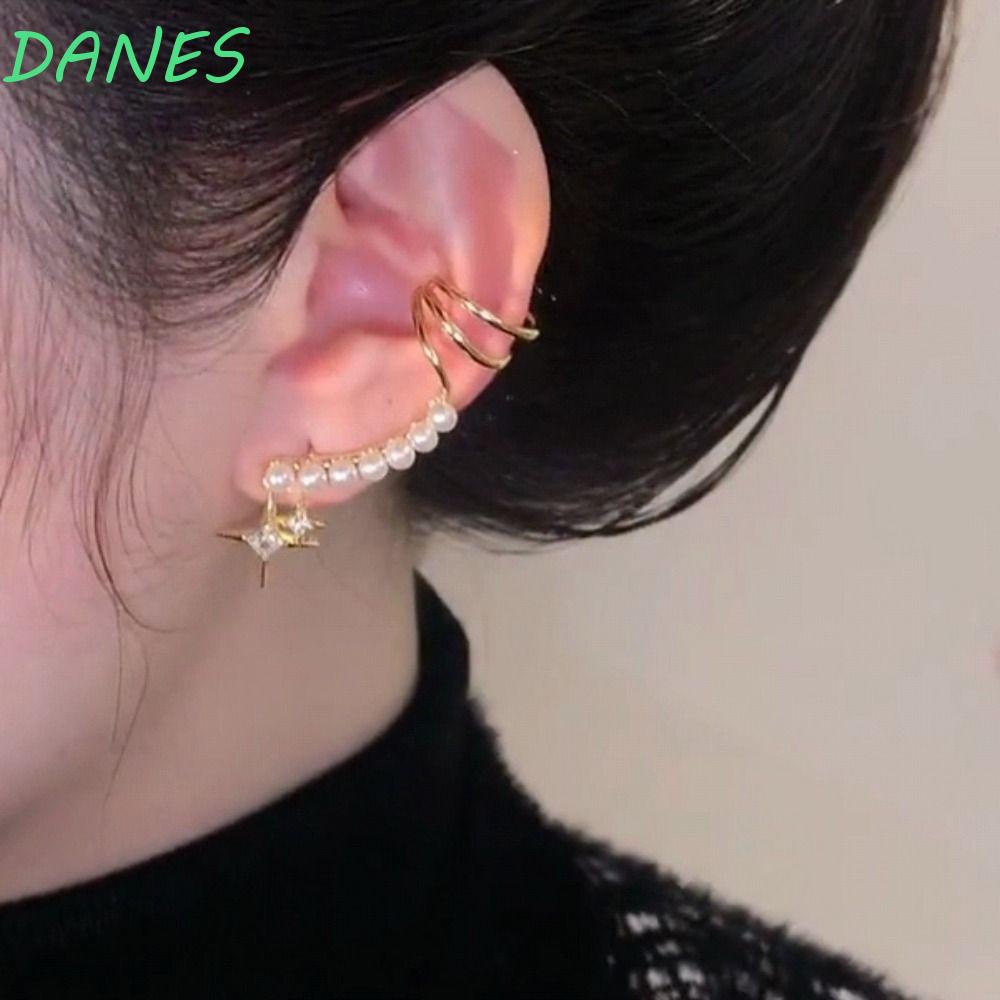 Khuyên Vành Tai Hình Ngôi Sao Phong Cách Gothic Thời Trang