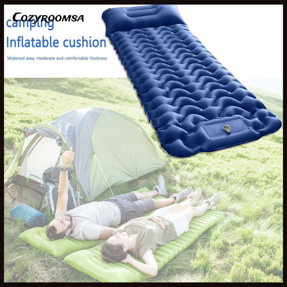 Nệm Ngủ Bơm Hơi TPU Nylon Tự Phục Hồi Có Thể Gấp Gọn Dùng Khi Đi Cắm Trại