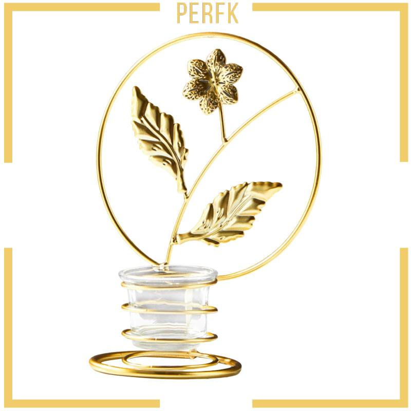 Giá Đỡ Nến Hình Chiếc Lá Bằng Kim Loại Trang Trí Tiệc Cưới / Năm Mới