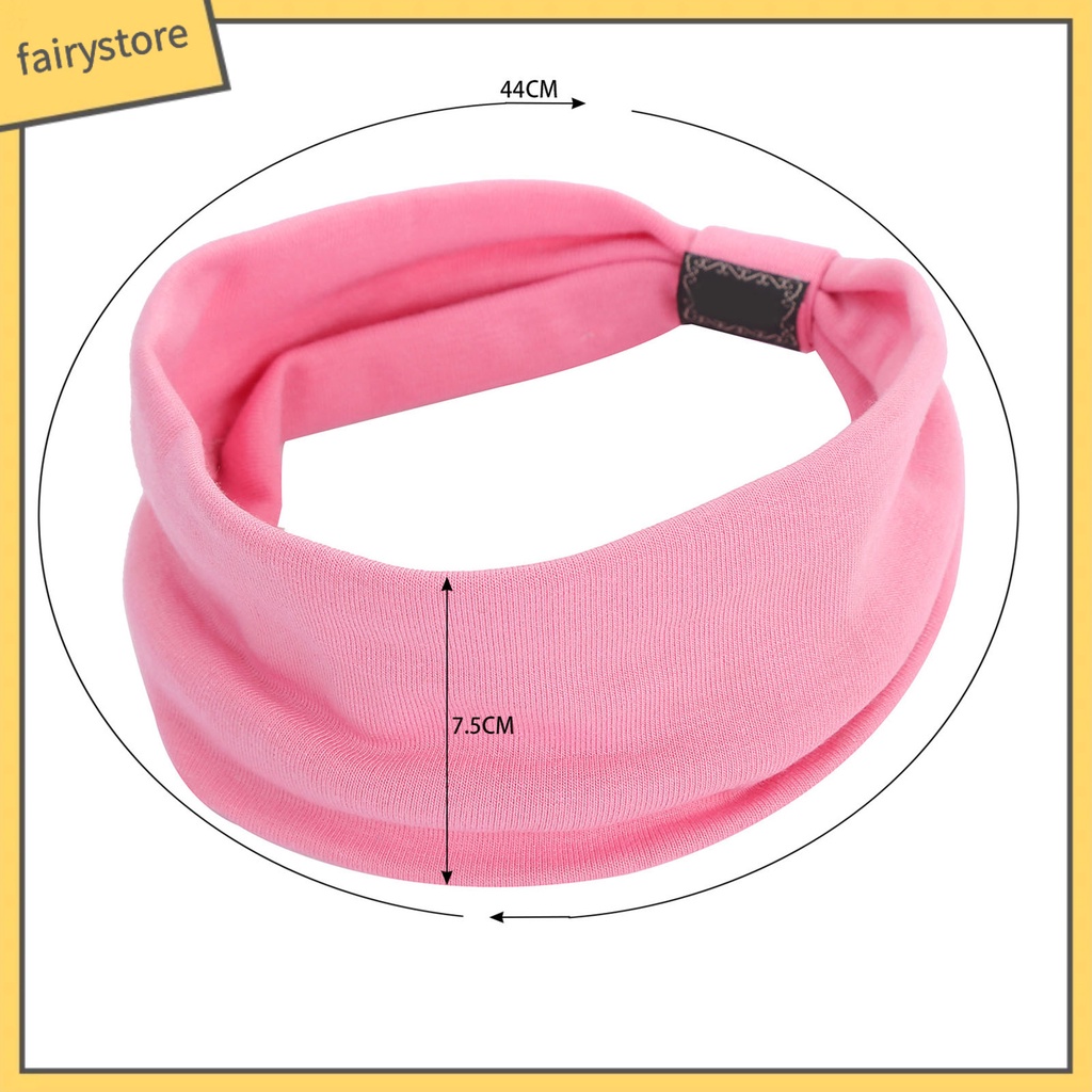 Băng Đô Vải Mềm Co Giãn Thấm Hút Mồ Hôi Thoáng Khí Dành Cho Unisex